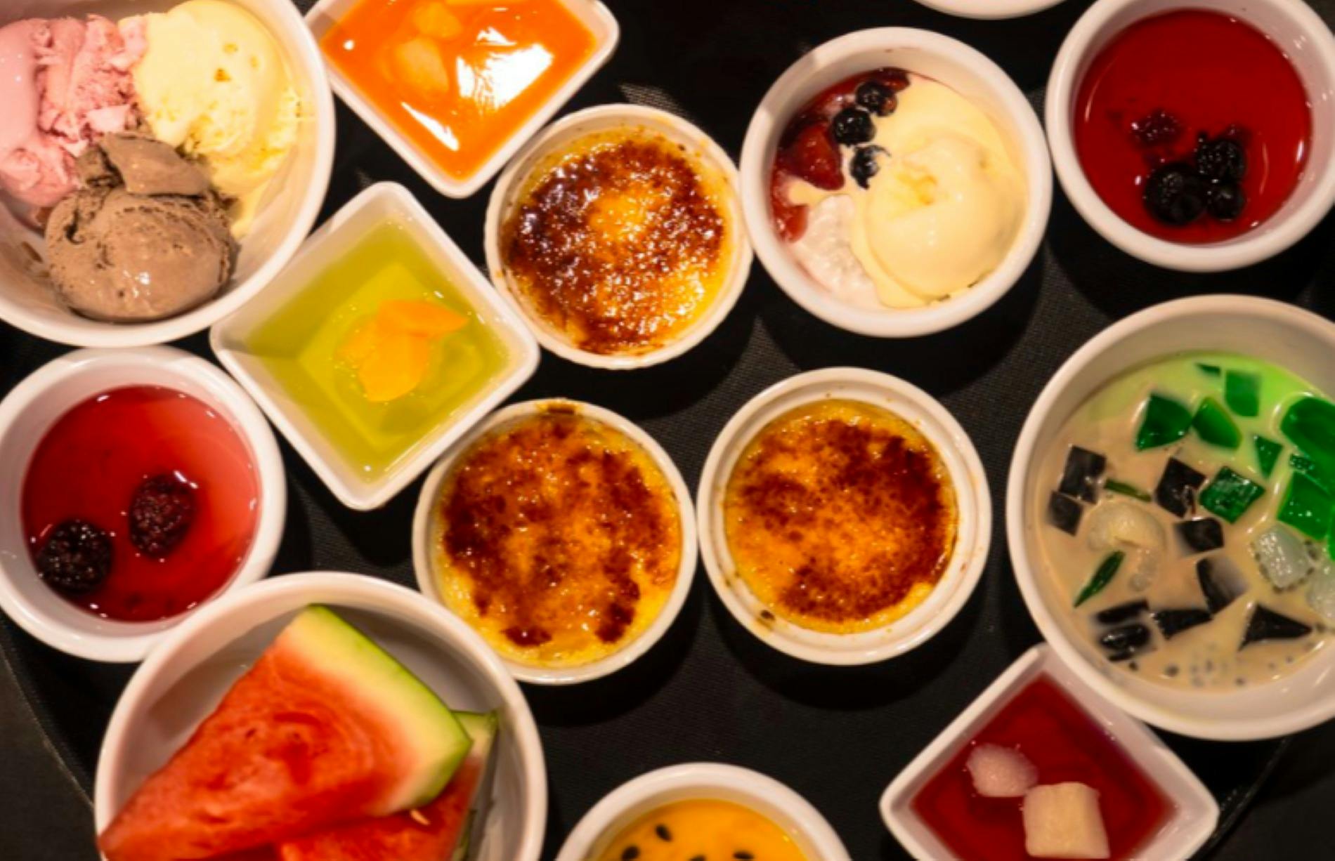 Mouthwatering desserts