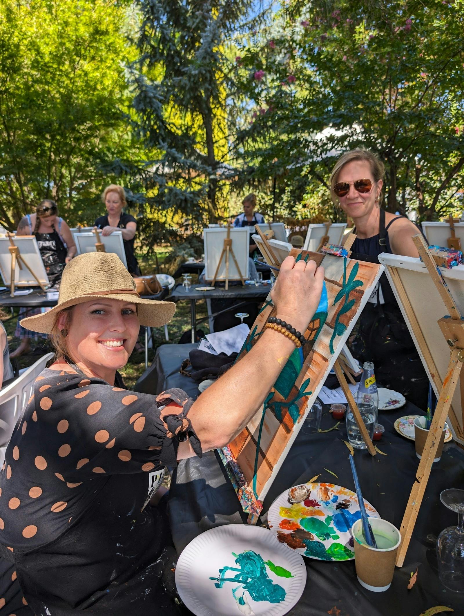 Paint and Sip at Pfeiffer Wines