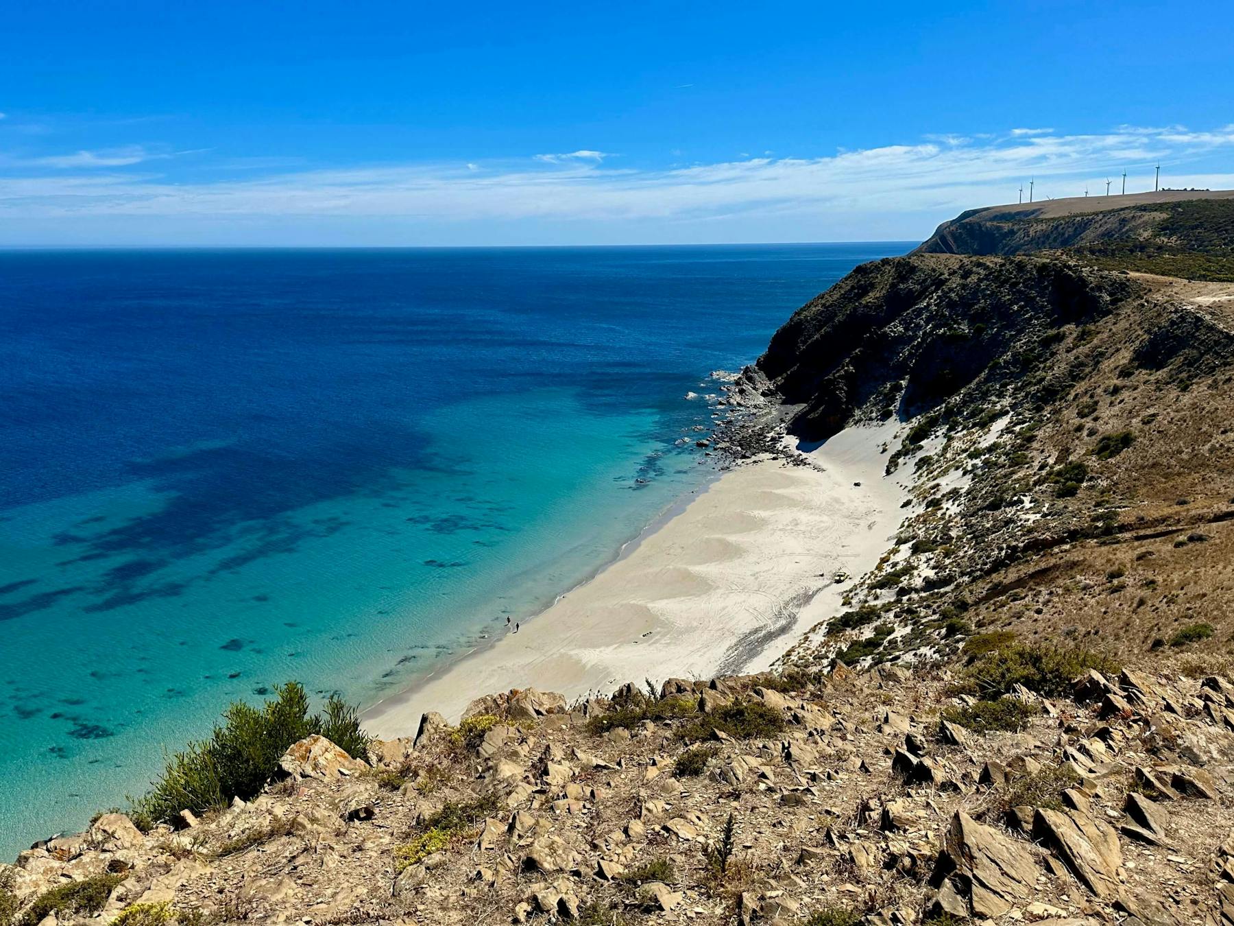 View from the Morgans Beach Lookout!