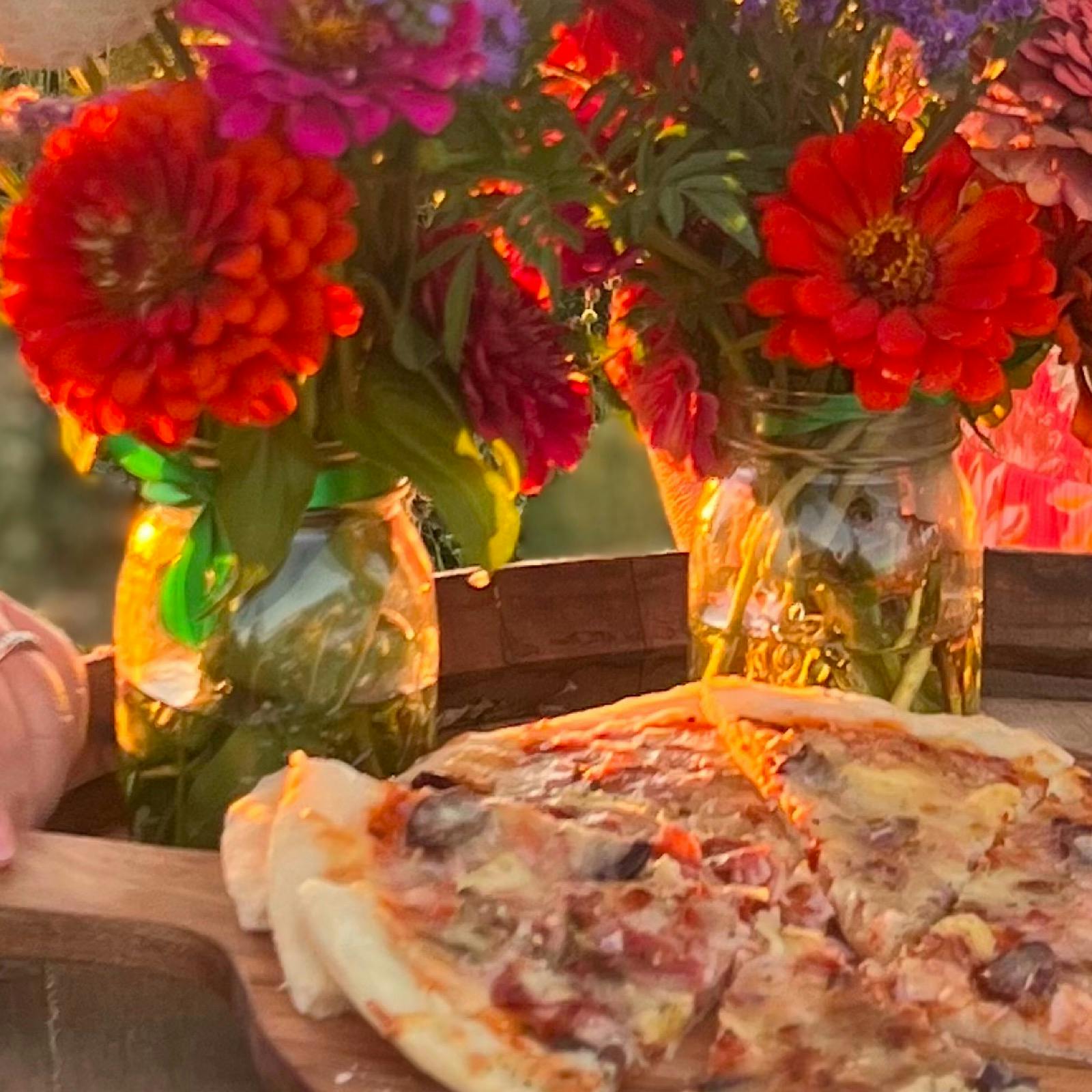 Pizza and Paint Your Own Vase at Shimmering Pines Farm