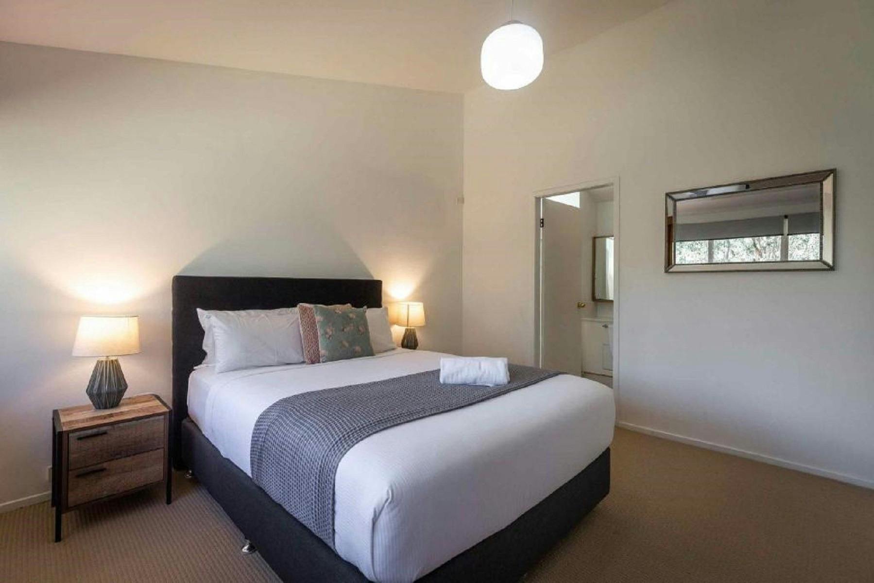 One of our spacious bedrooms