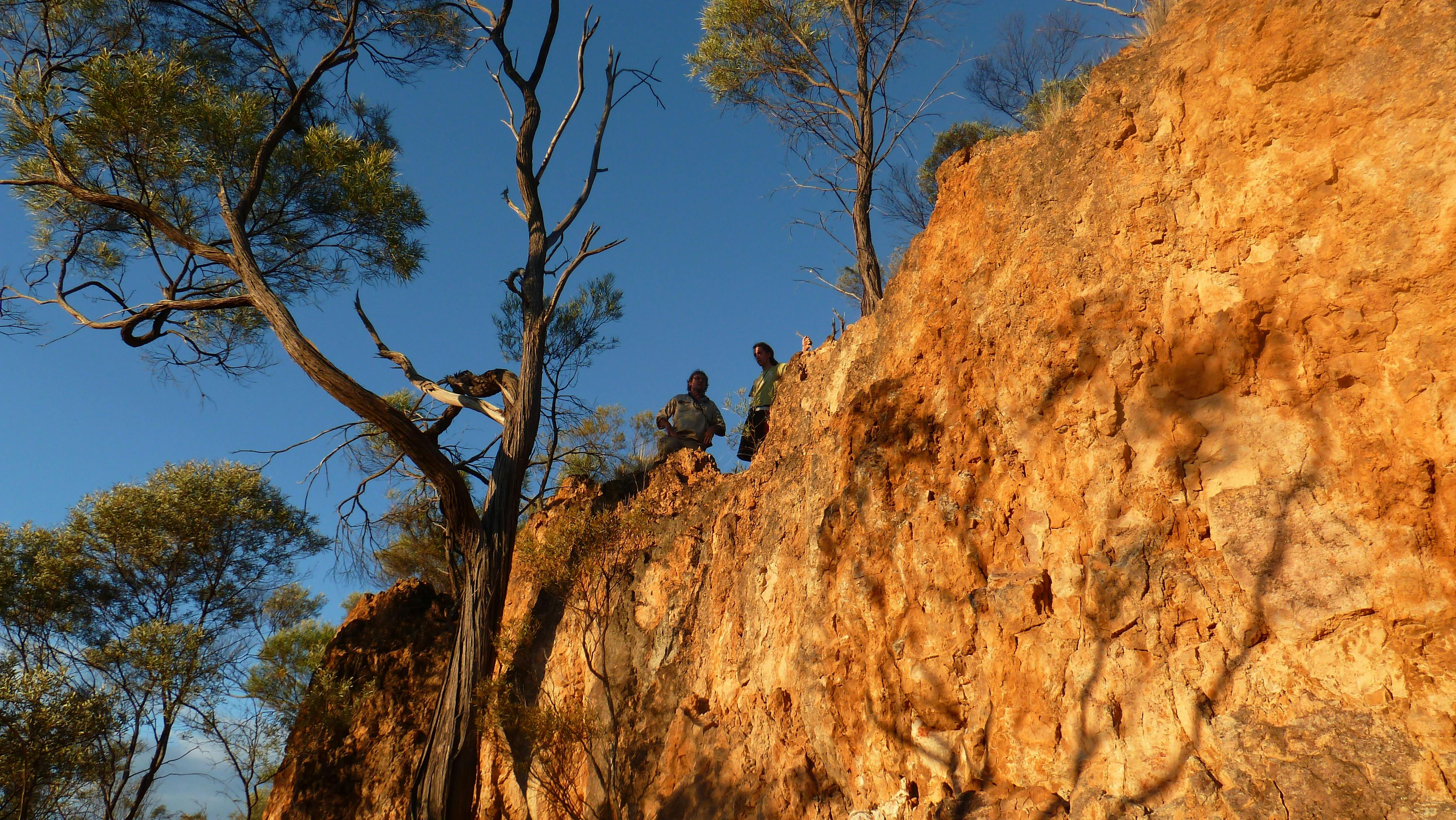 Cliff face at Idalia National Park