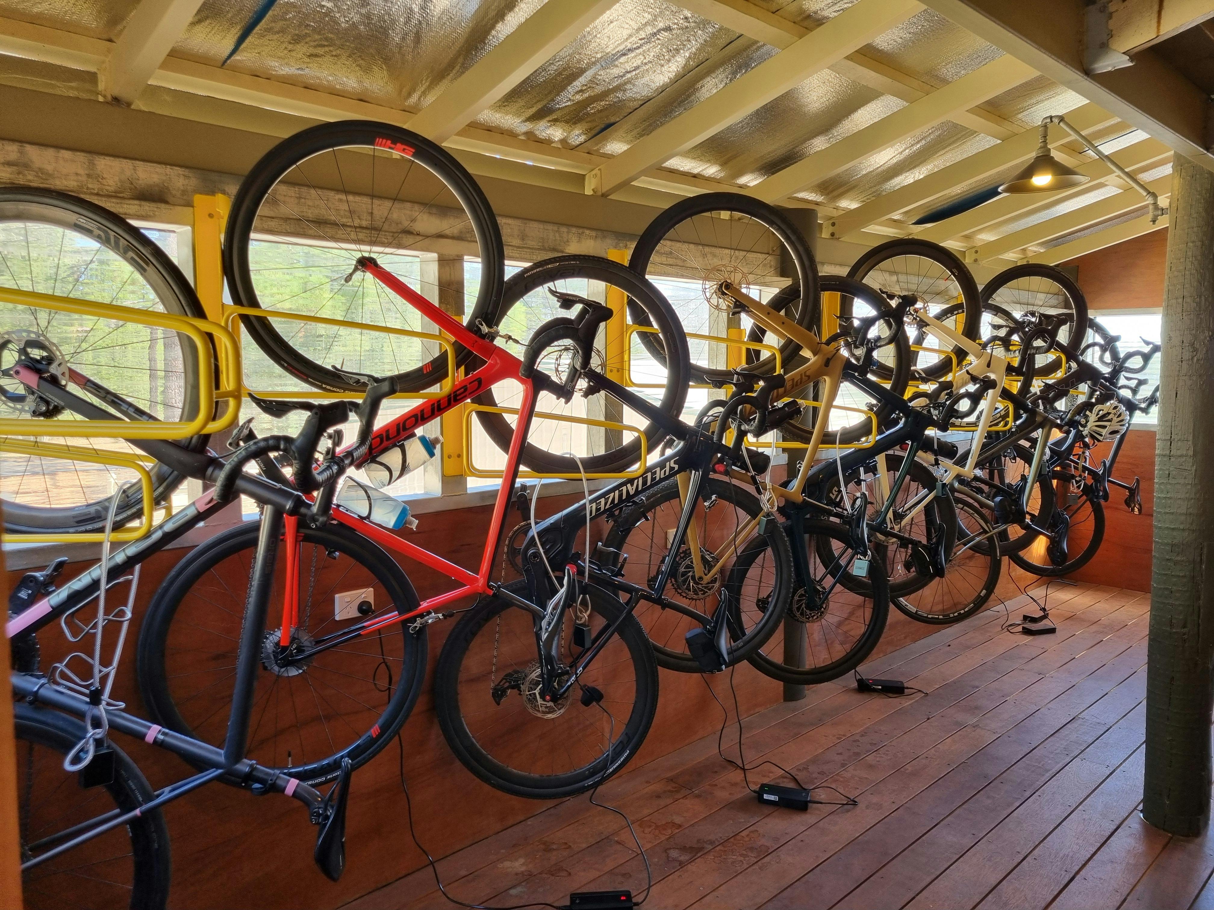 Secure Lock up Bike Storage for ebikes and other bikes