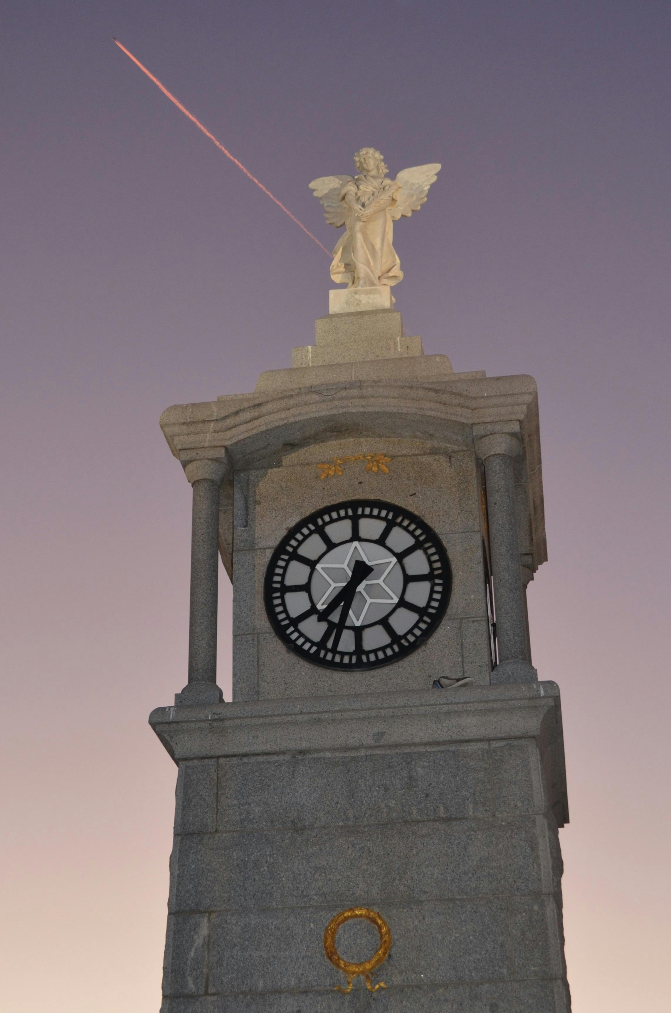 The Semaphore Angel War Memorial Clock Tower Cenotaph