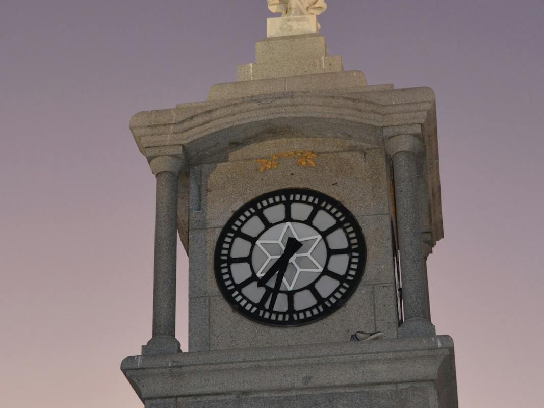 The Semaphore Angel War Memorial Clocktower