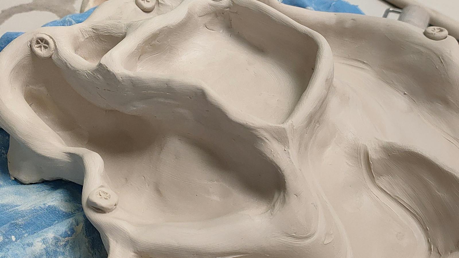 Organic Entertainment Platter with Clay