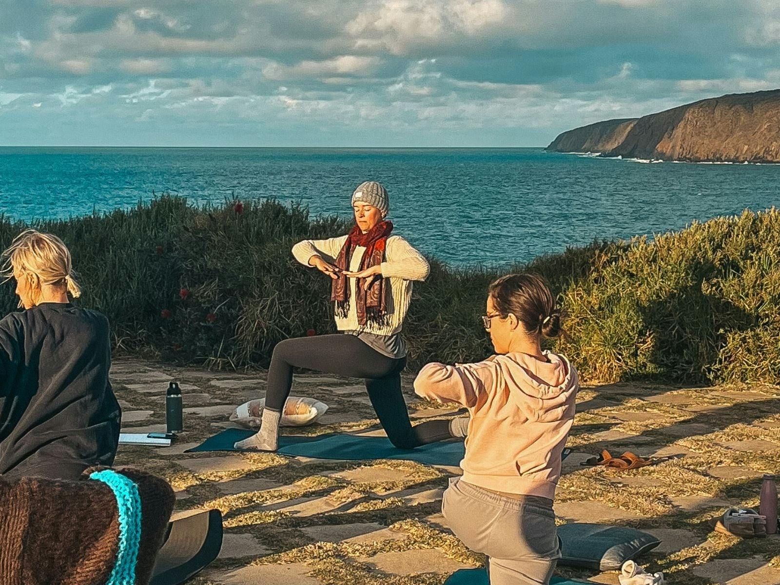 morning yoga active rest retreats fleurieu retreat