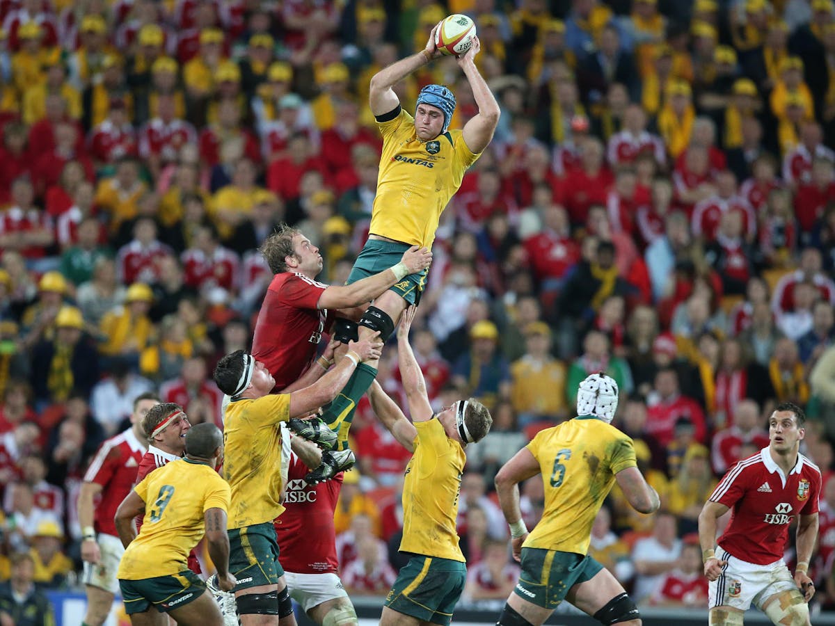 Australia Lineout Australia Lineout