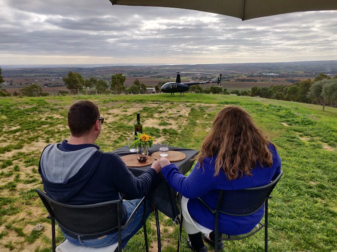Private Heli FlyThrough Lunch