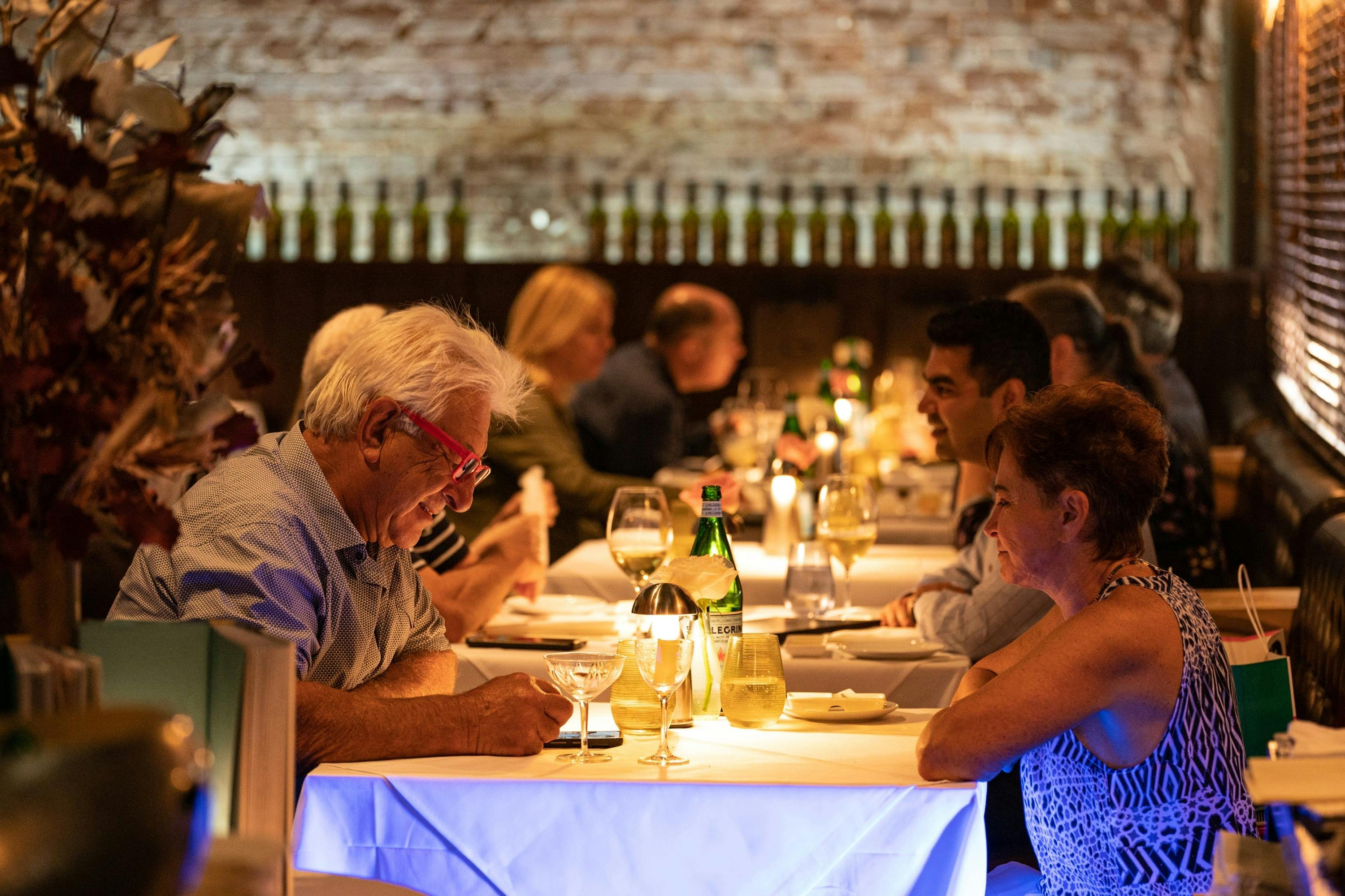 Italian Fine Dining in the historic Strand Arcade at The Restaurant Pendolino in Sydney's CBD.