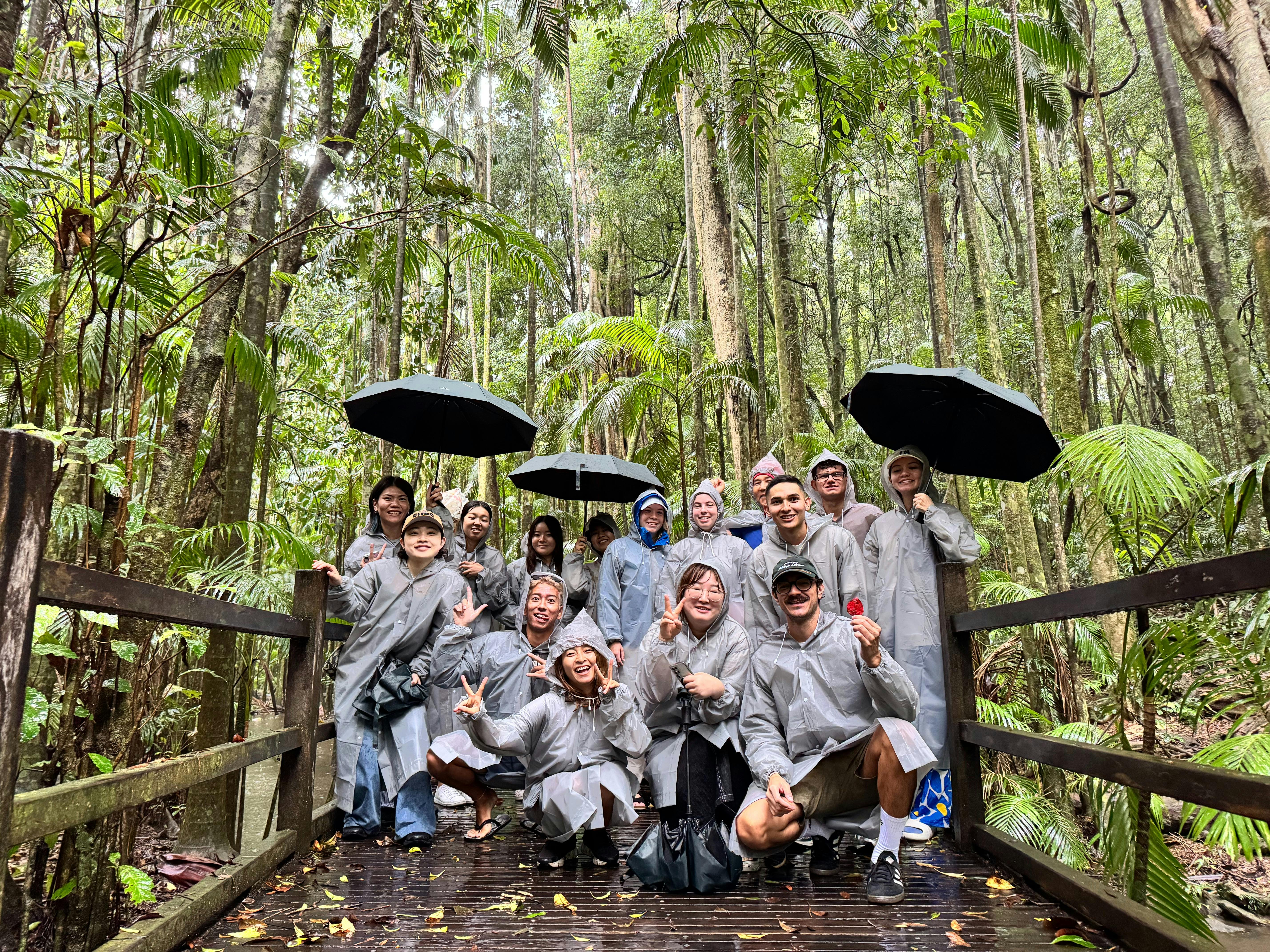 Paradise Tours group at Mary Cairncross Scenic Reserve