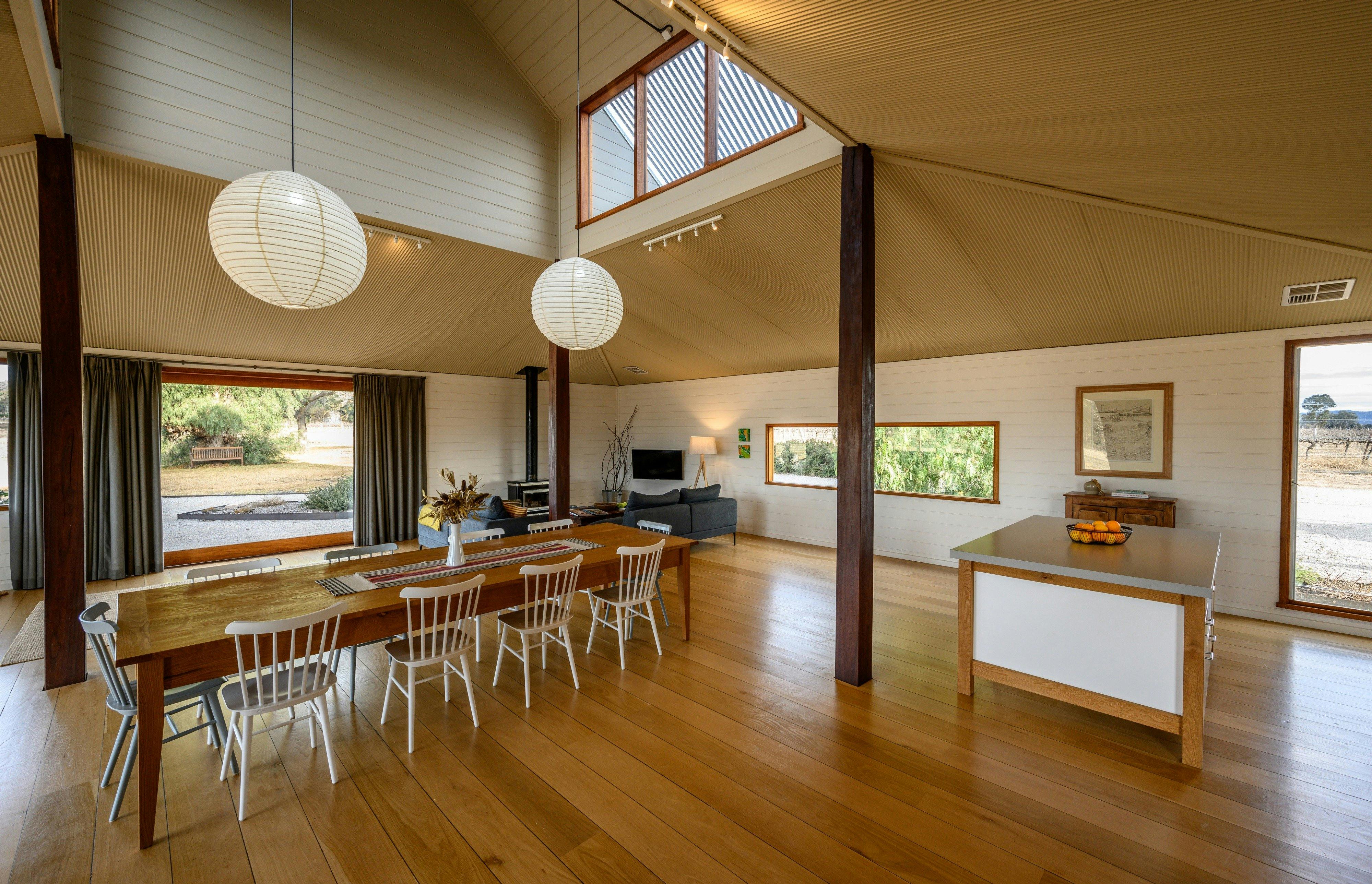 Living area, Abercorn house