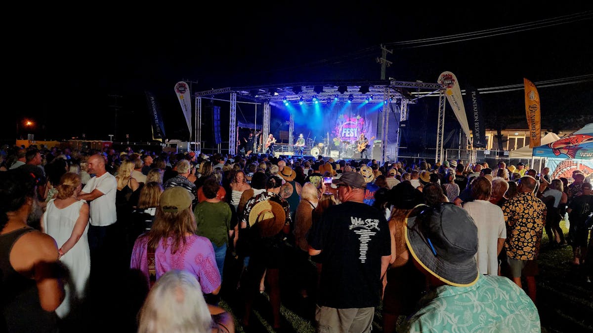 Festival crowd