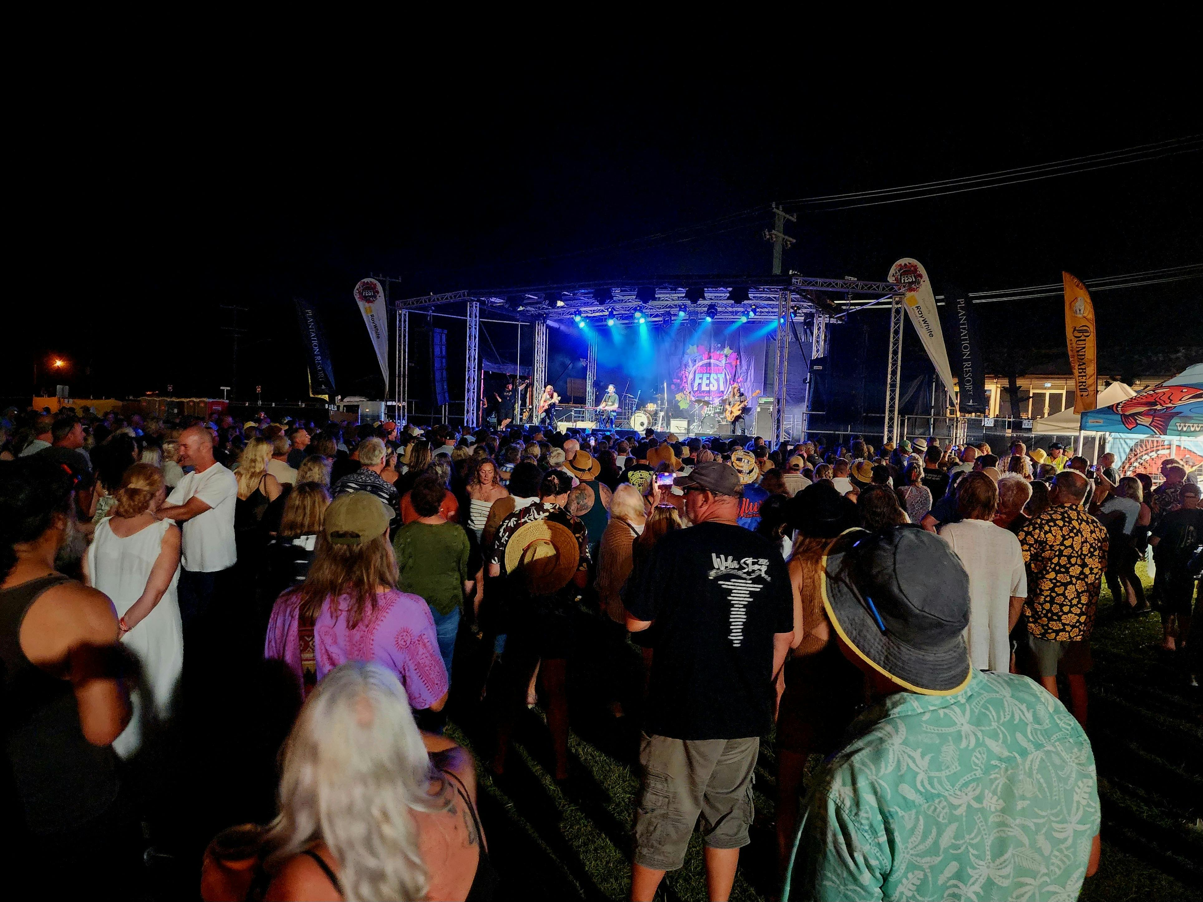 Festival crowd