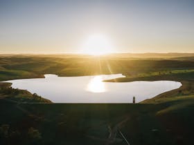 Sunrise at Bundaleer Reservoir Reserve