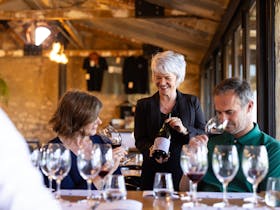 Customers enjoying the Tasting experience at Varney Wines