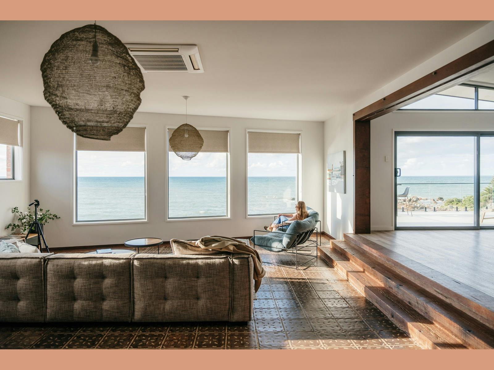 open plan space with great veiws!