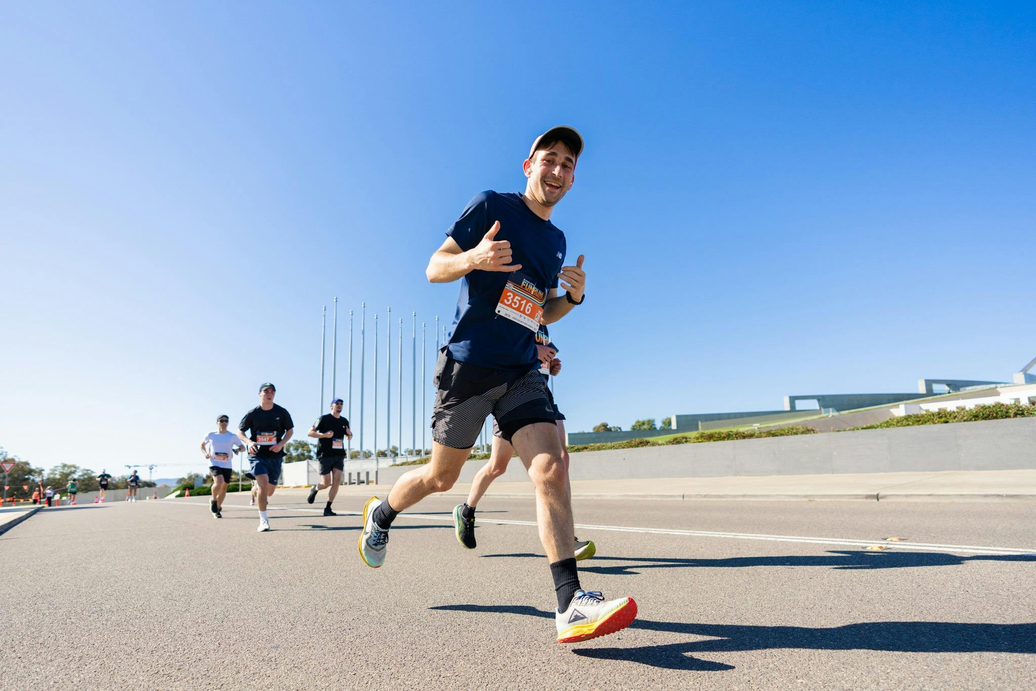 Runner in Canberra