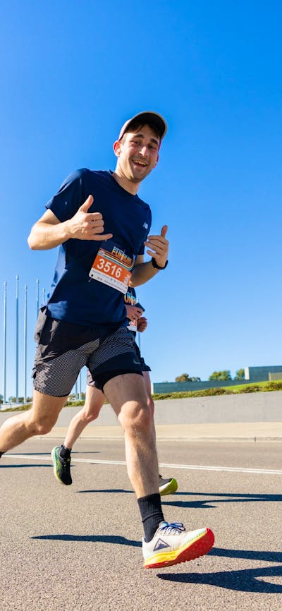 Runner in Canberra