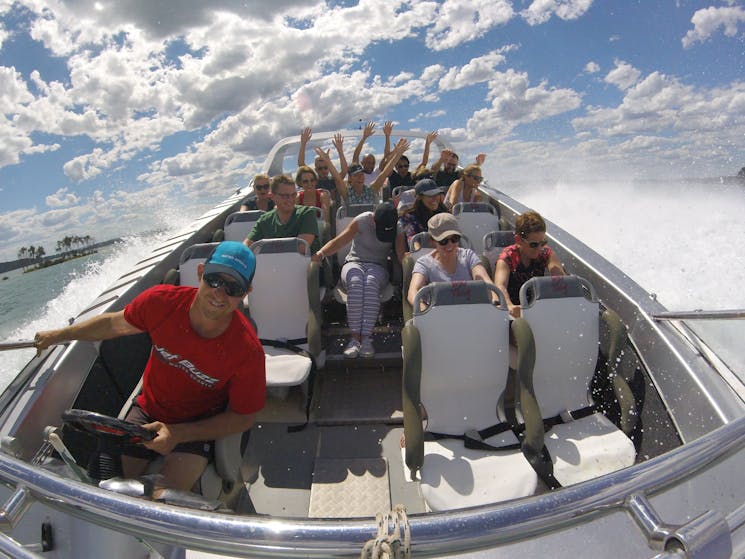 JetBuzz Jet Boat Lake Thrill Ride