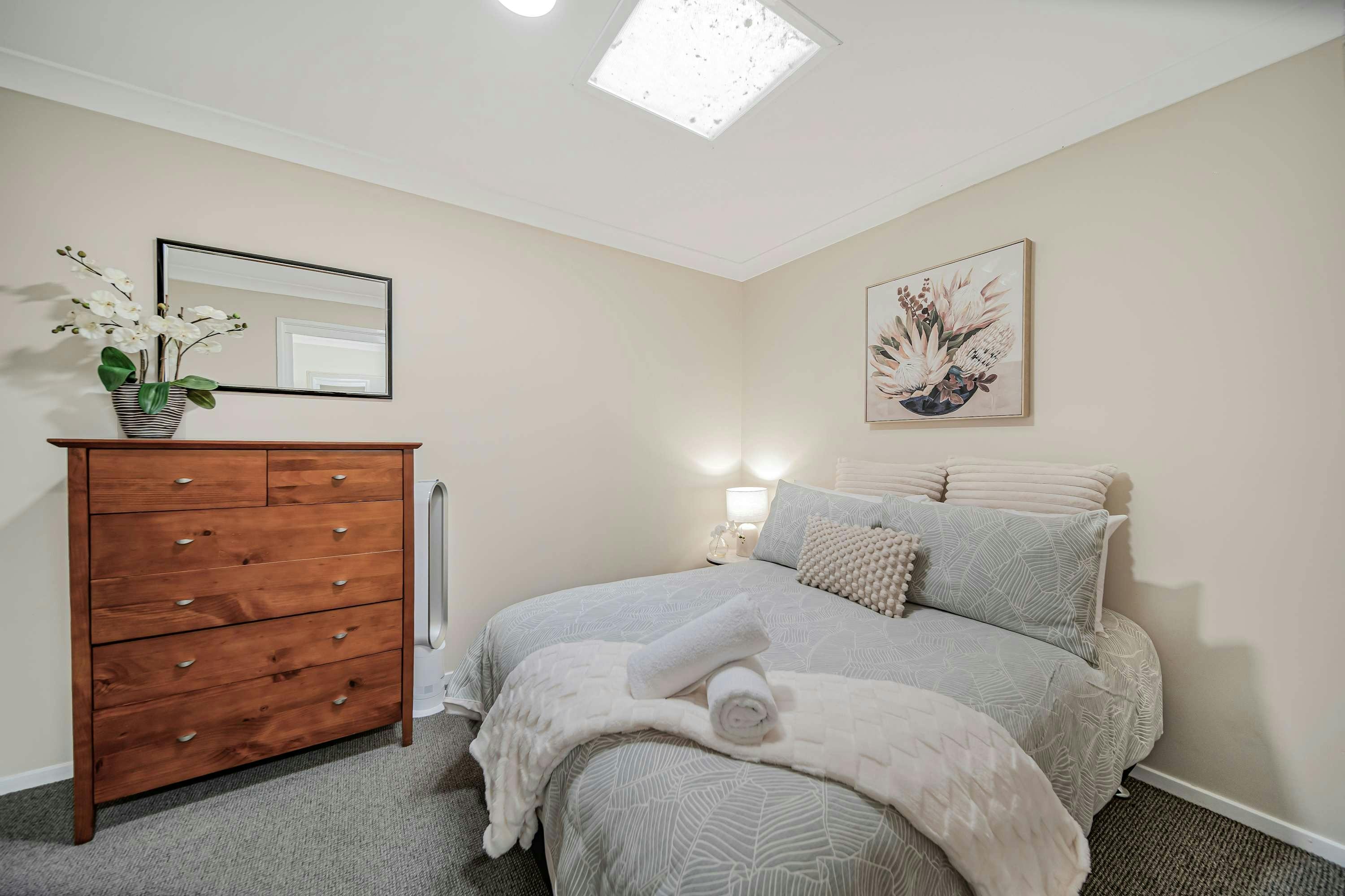 Bedroom with double bed