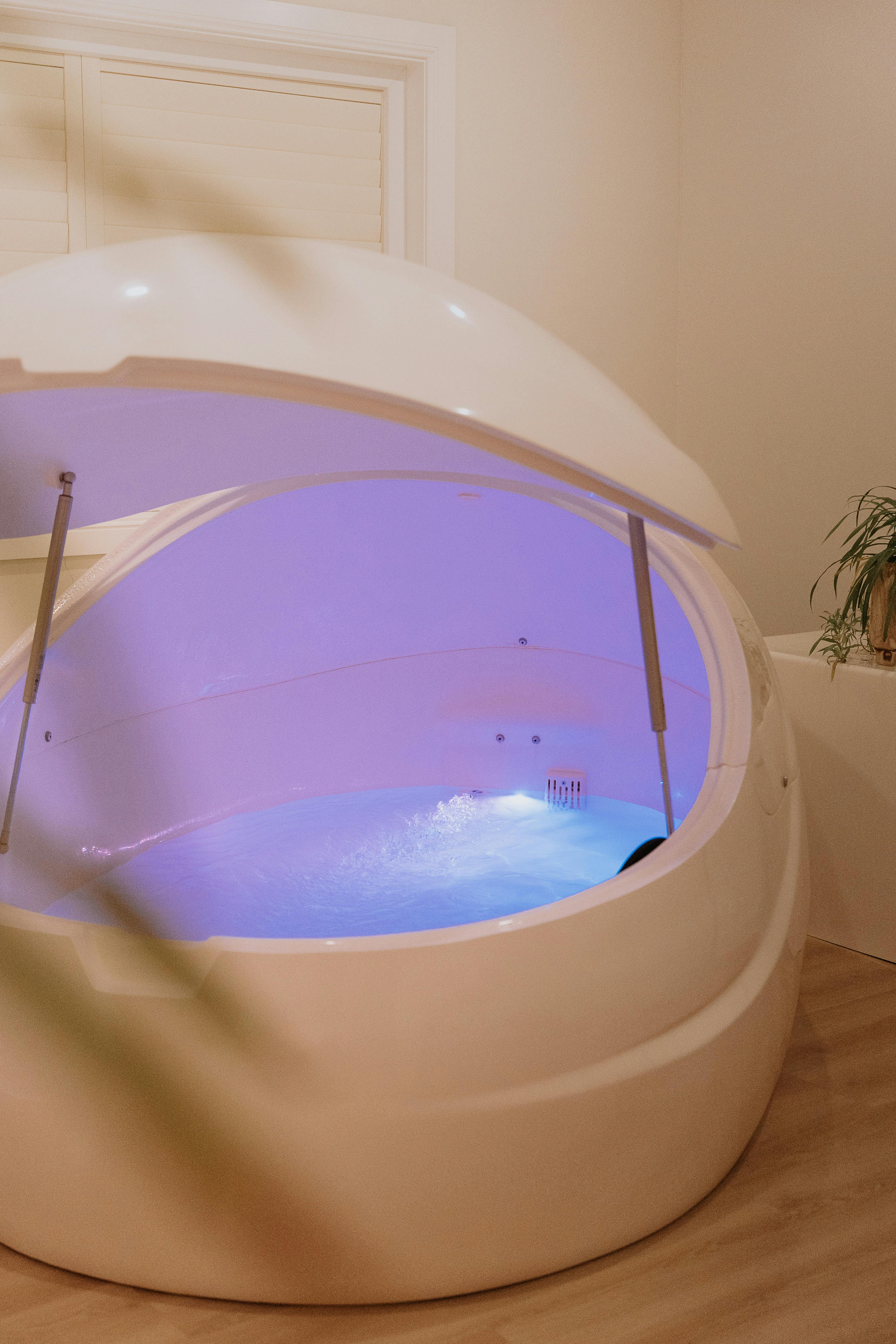 One of the Float pods at Third Space