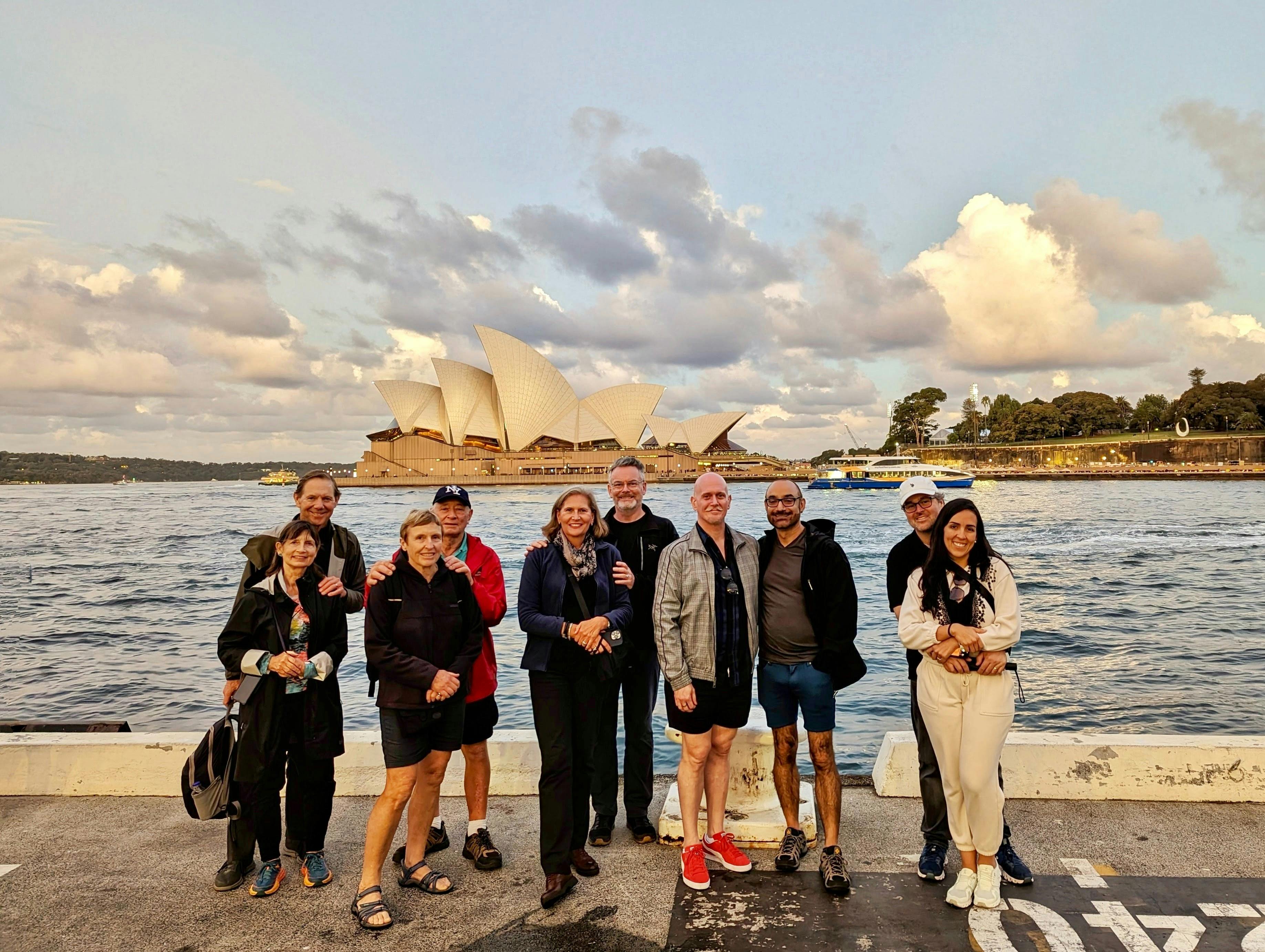 Sydney Opera House and group