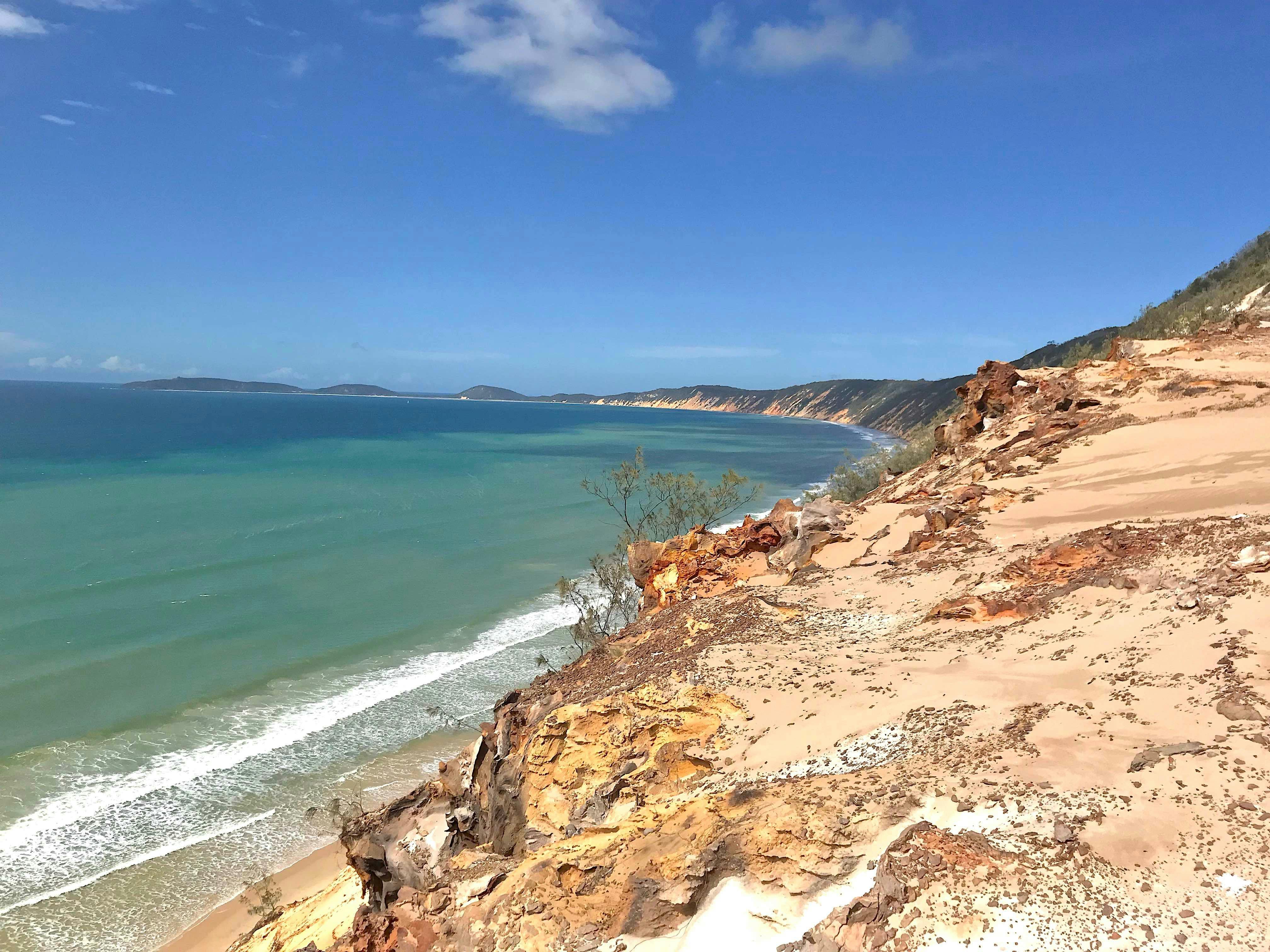 Rainbow Beach Tour with Lunch, Carlo Sandblow, Cooloola, Great Sandy National Park & Brewery Farm