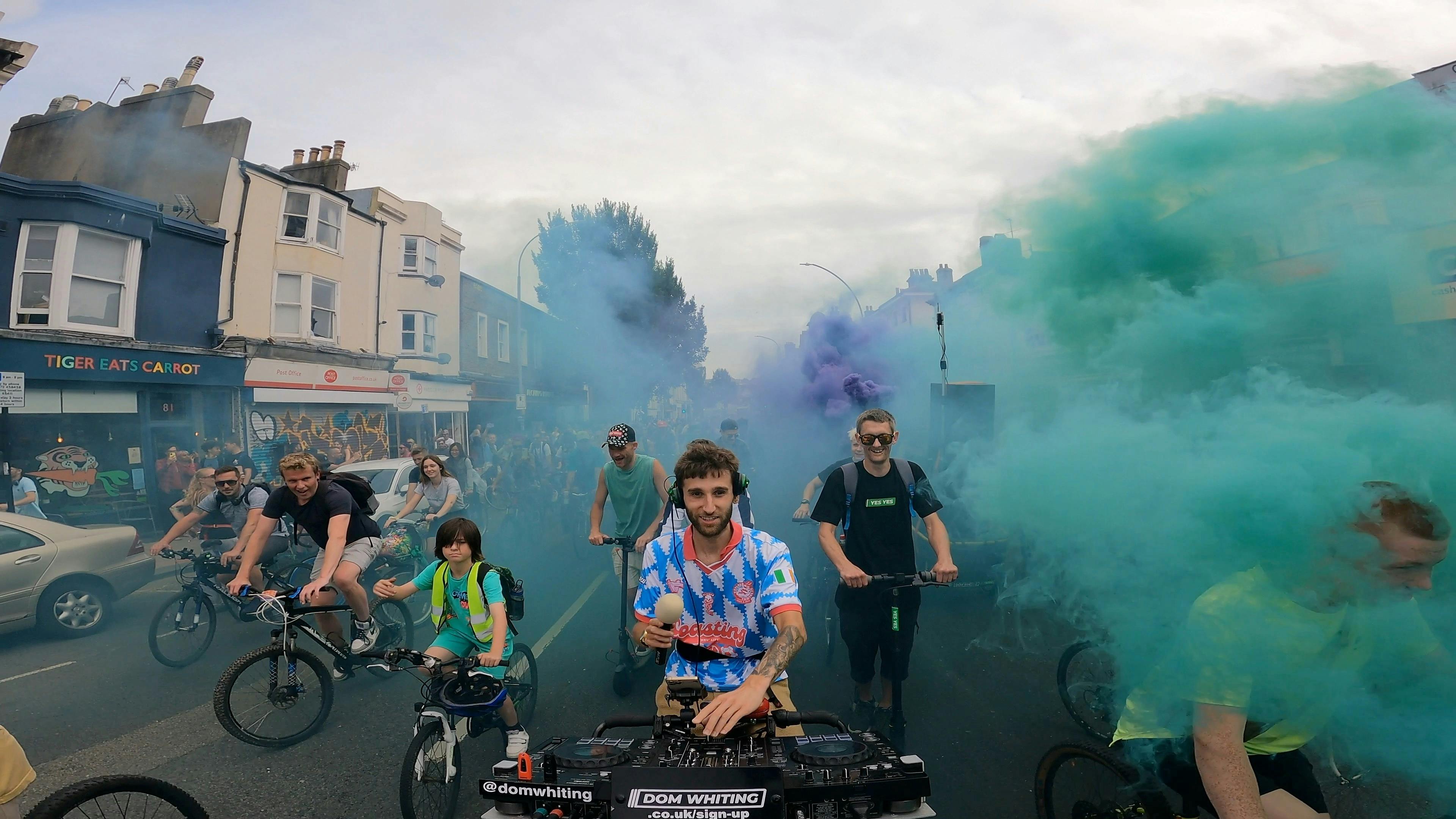 DJ on a Bike in Darwin