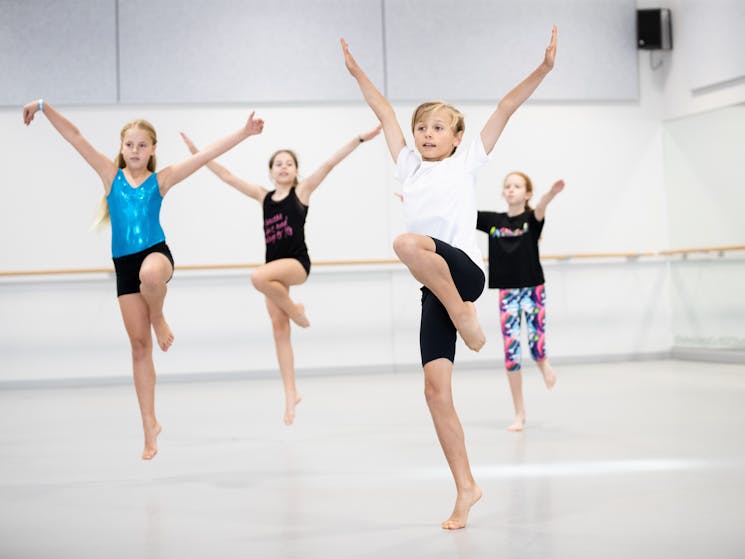 Children dancing