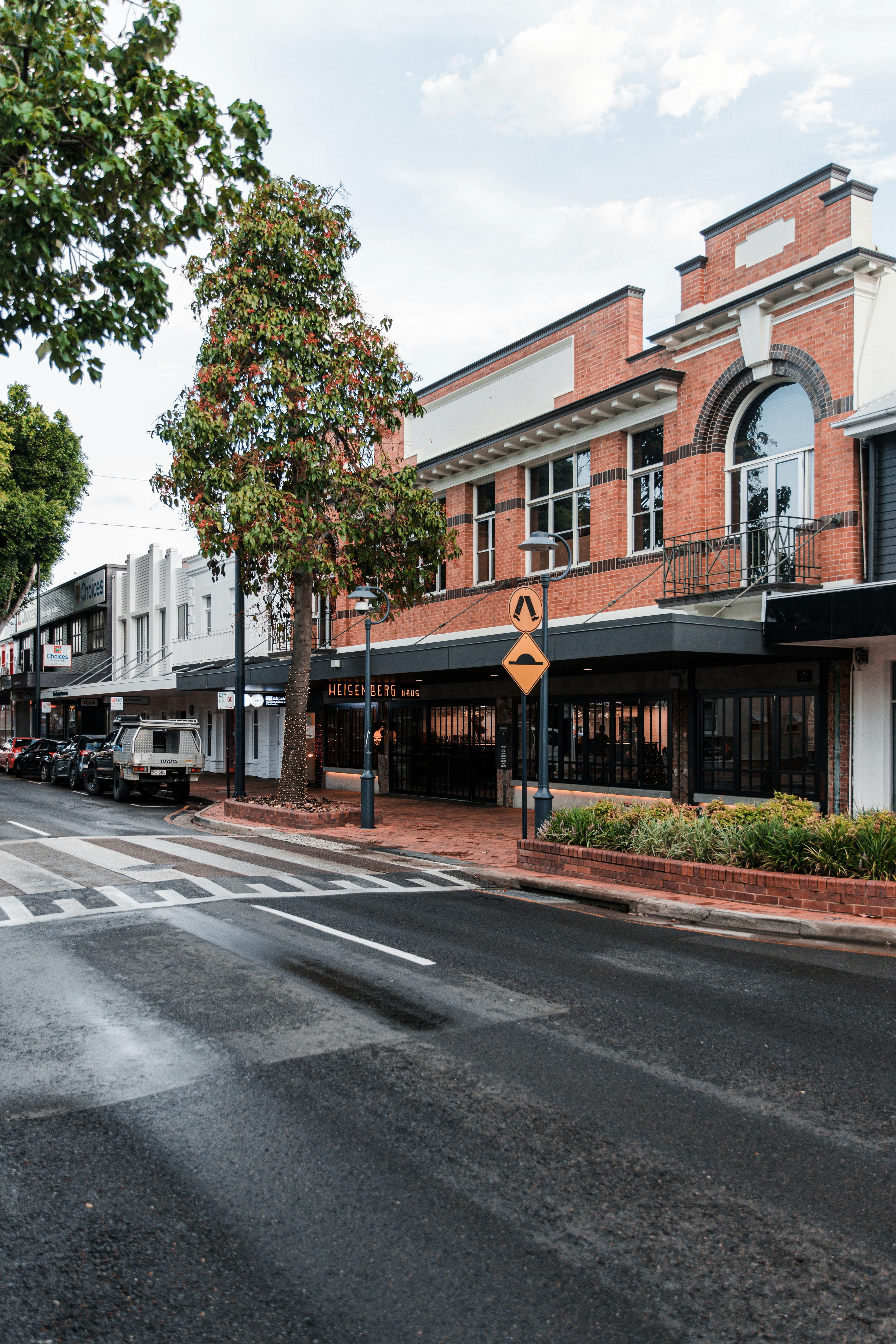 View from street