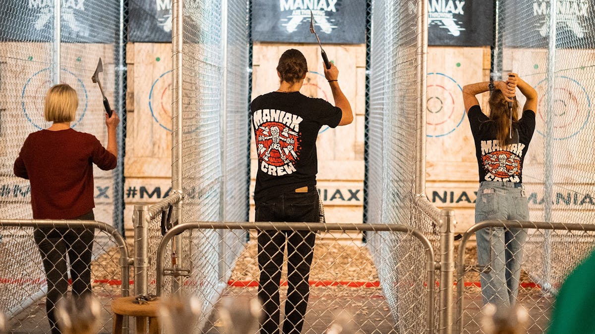 MANIAX Axe Throwing - Brisbane CBD