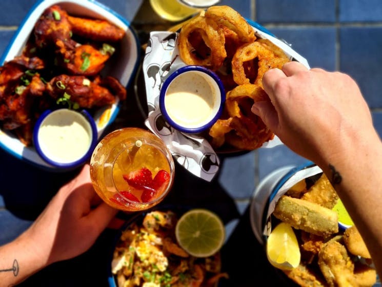 Selection of Snack from the Pavilion