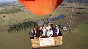 30 mins west of Brisbane balloon flights