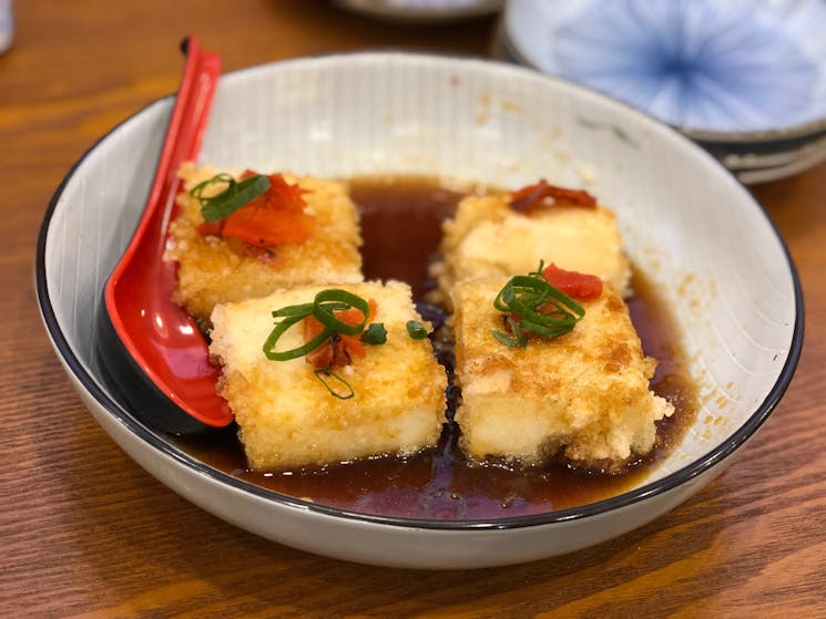 Age-dashi Tofu Sushi Bar Sapporo