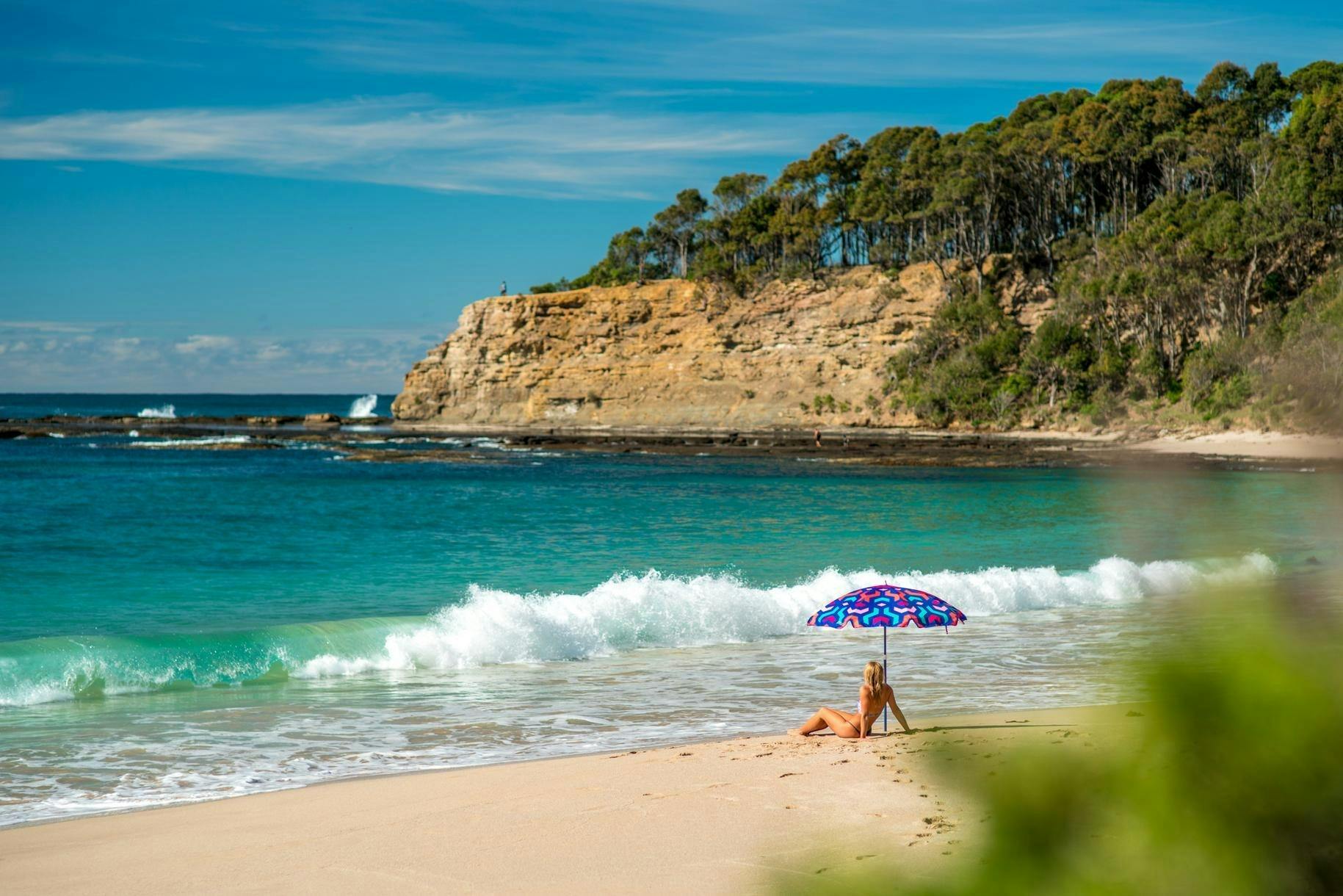 Headland at Depot Beach