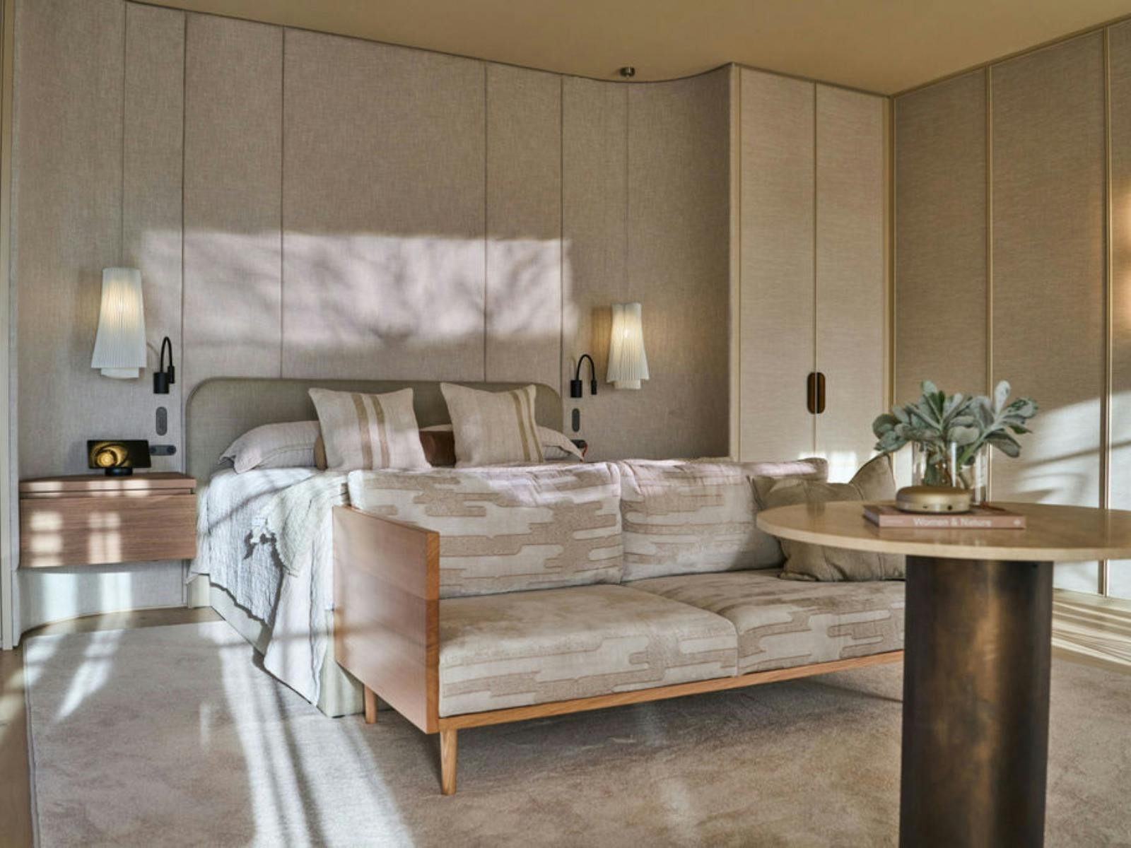 Bedroom at  Alba Thermal Springs and Spa