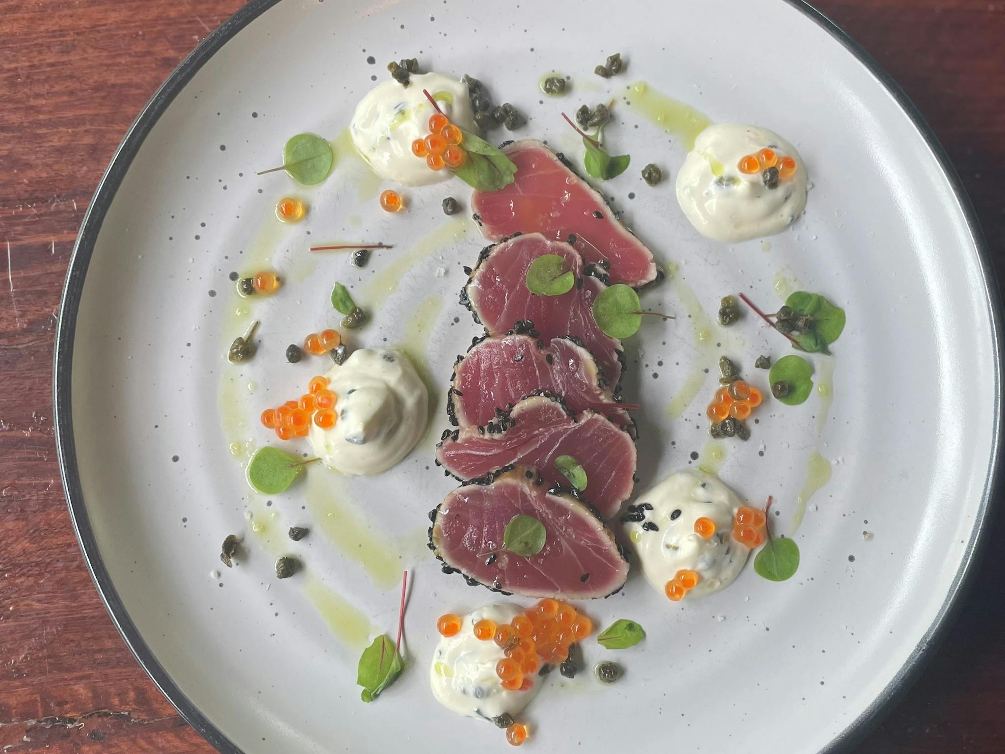 Summer menu