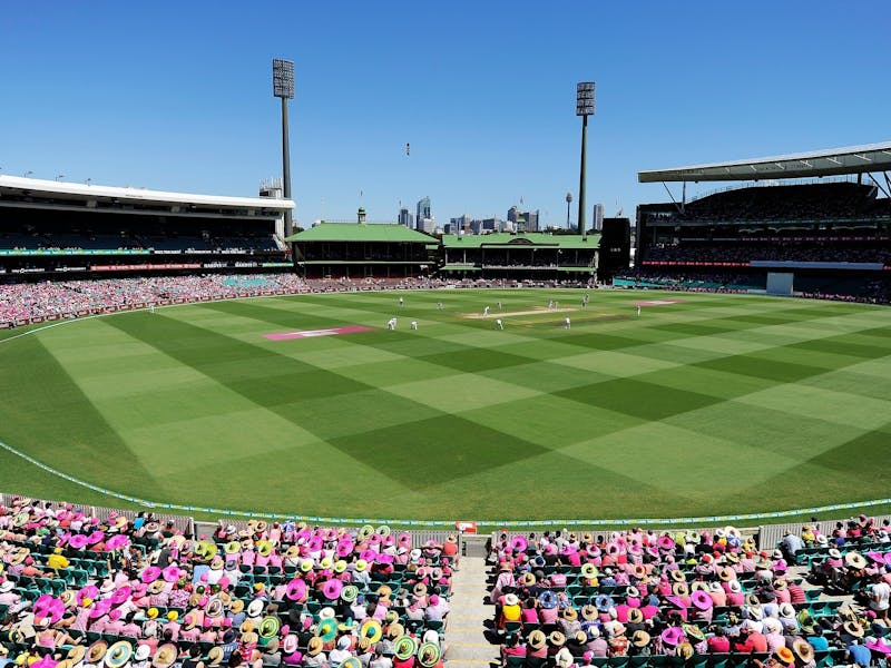 Domain Pink Test Match Australia vs India Sydney, Australia