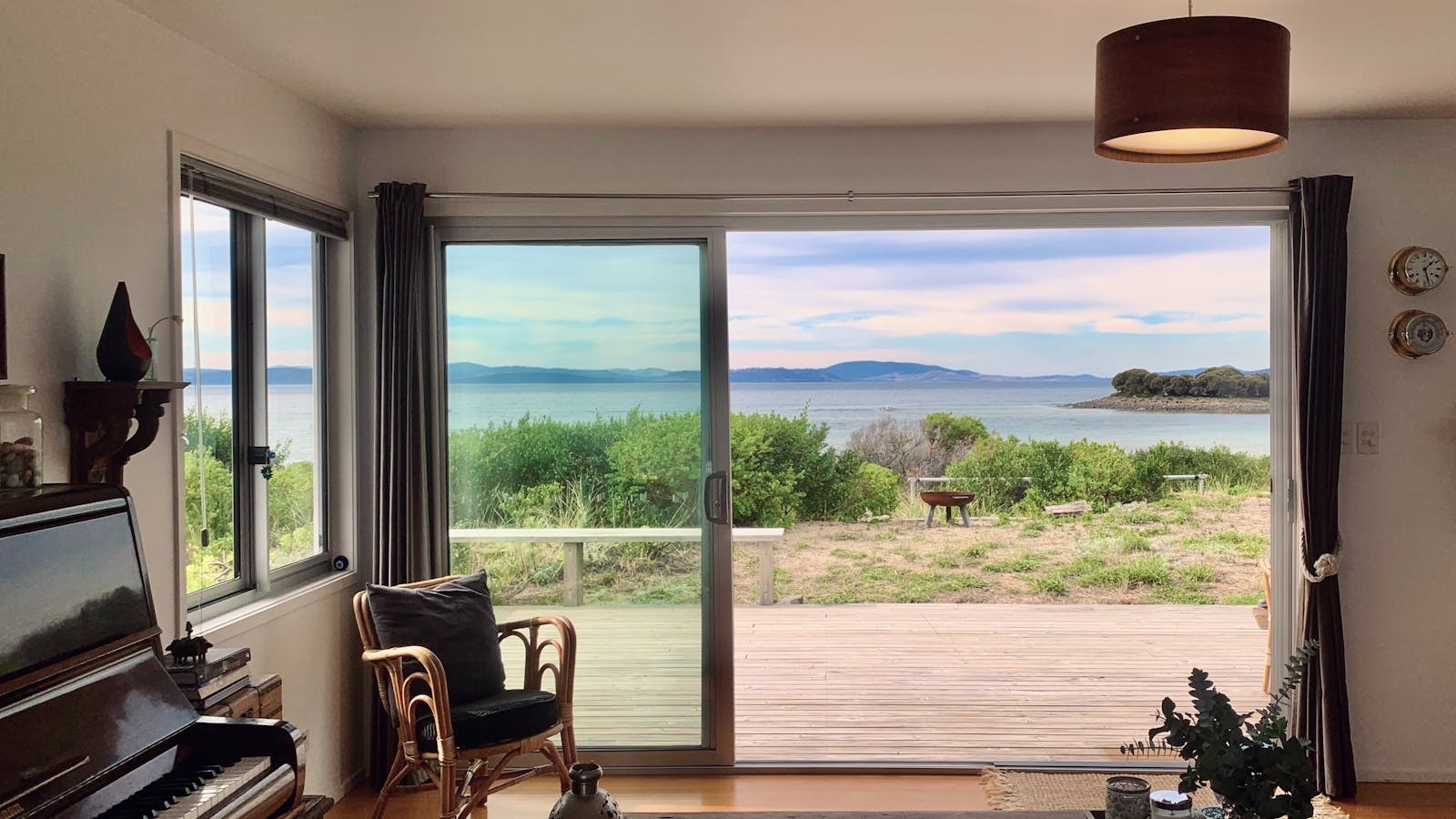 So close you can touch the water