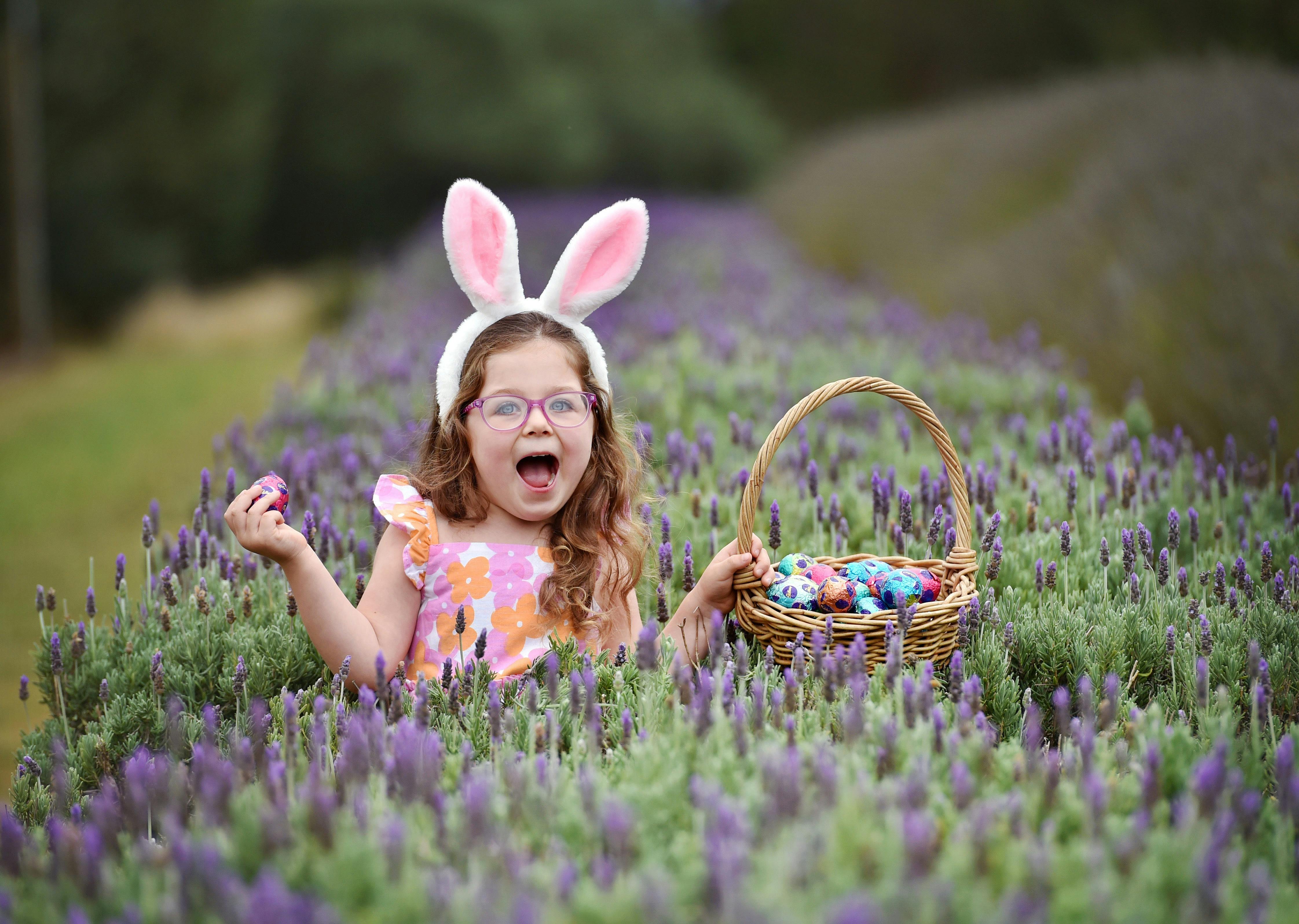 Easter Egg Hunt at Warratina Lavender Farm
