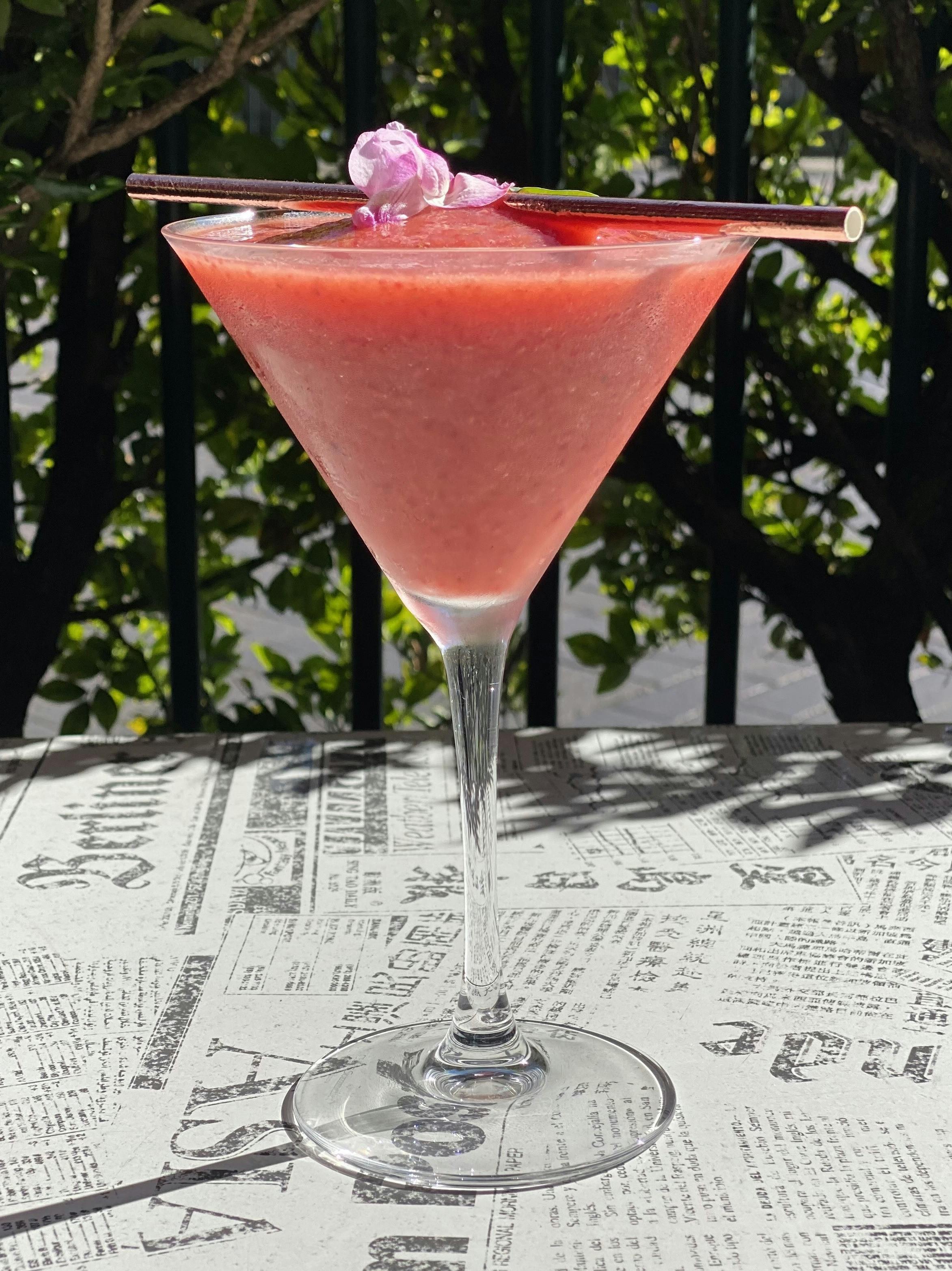 爽やかなカクテルの豊富な品揃え