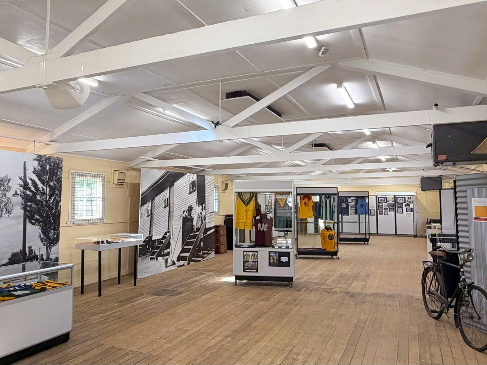Assimilation Through Sport exhibition
