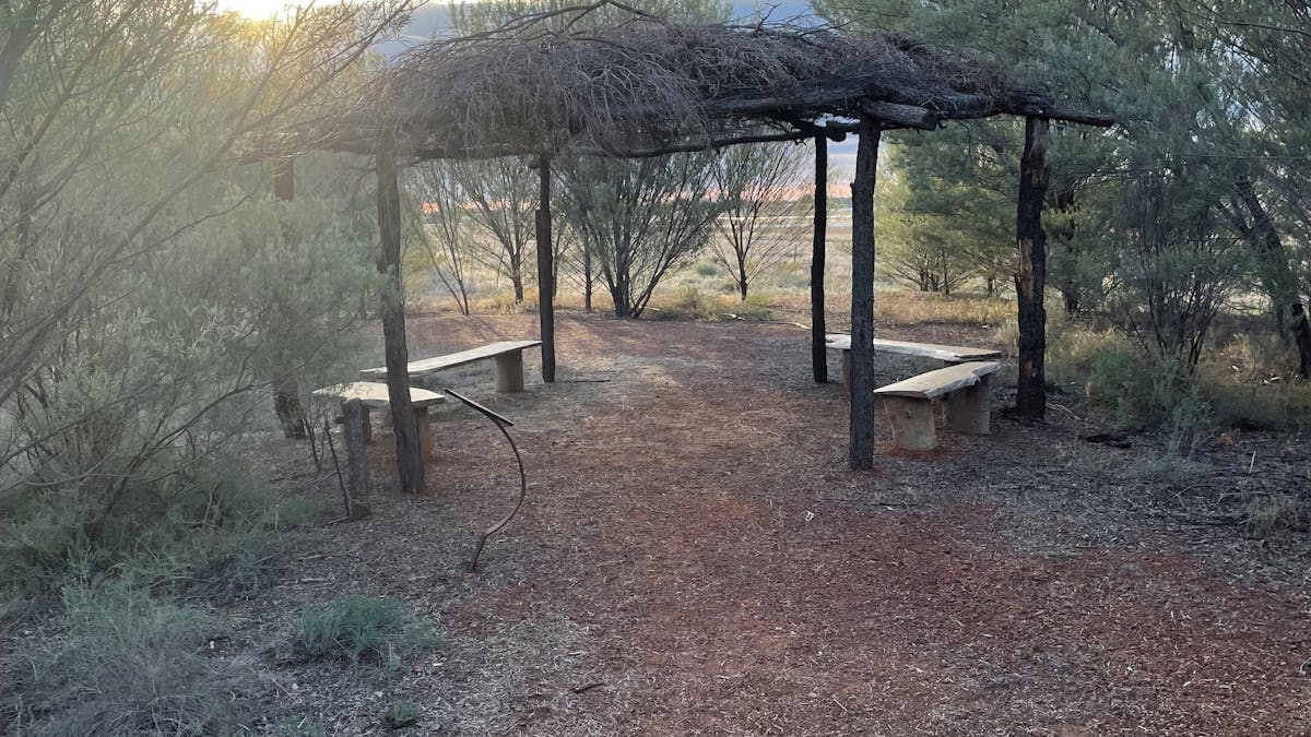 bushland hut