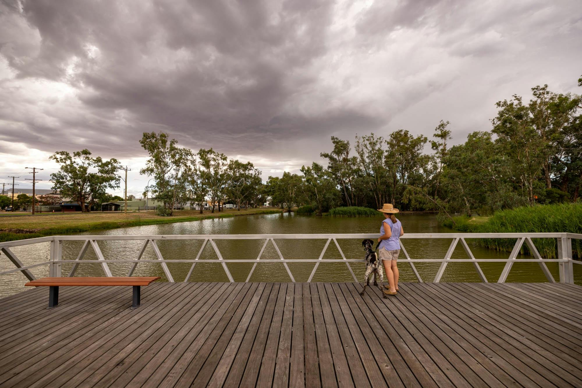 Fishing Pontoon Wiradjuri Dreaming Centre