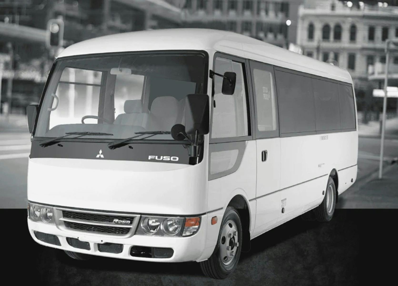 White Rosa 24 seater bus