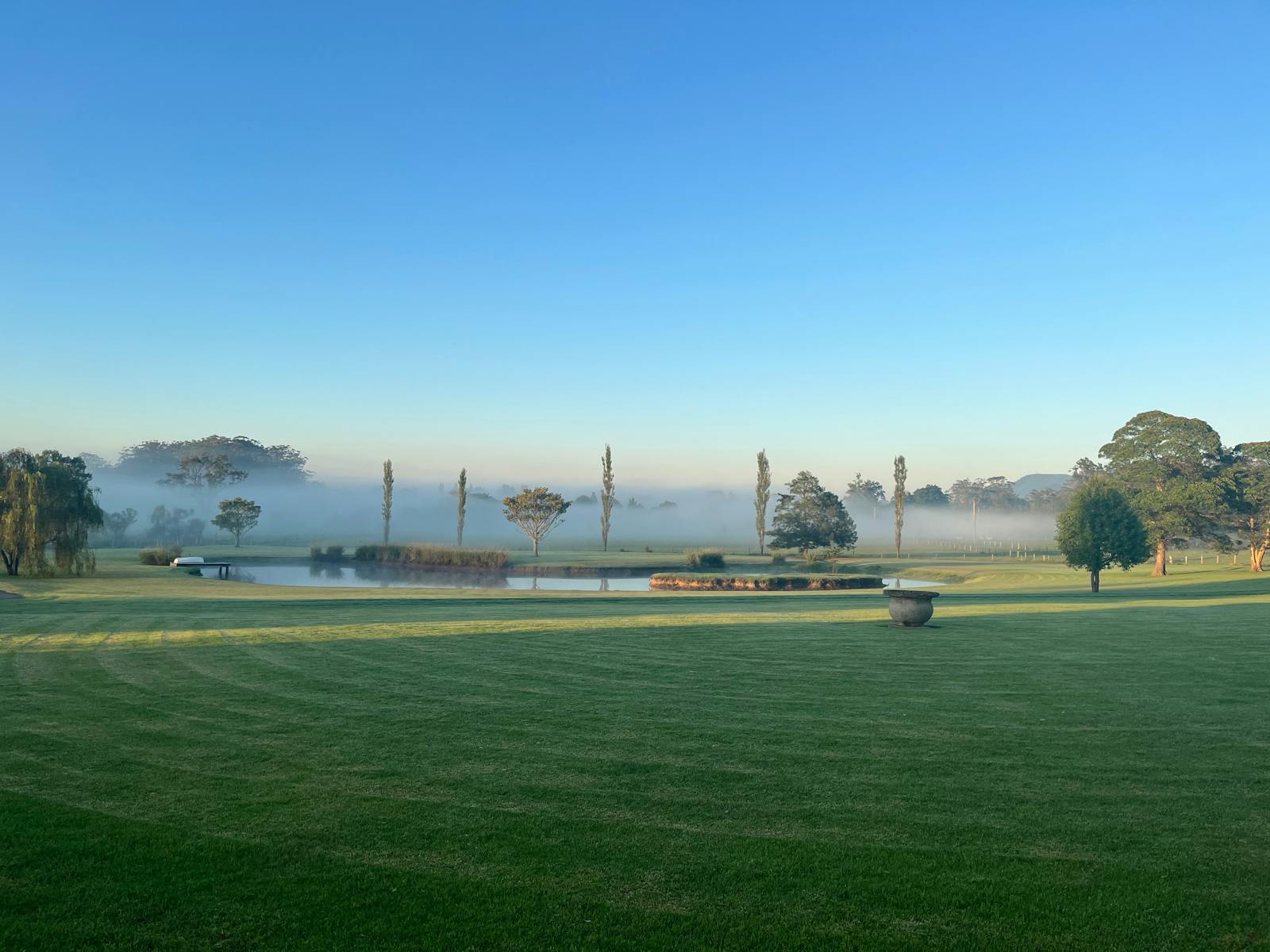 Enjoy beautiful mornings on the farm