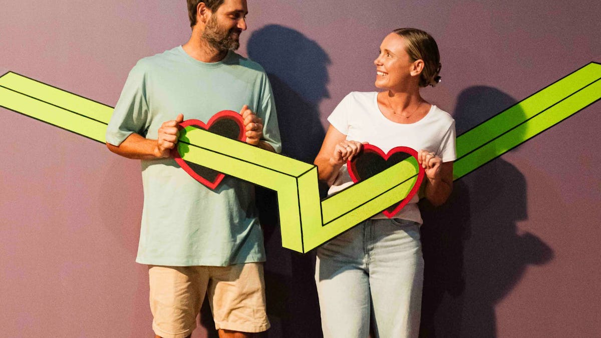 ArtVo Robina Town Centre Ground Floor 3D Gallery Couples Heart