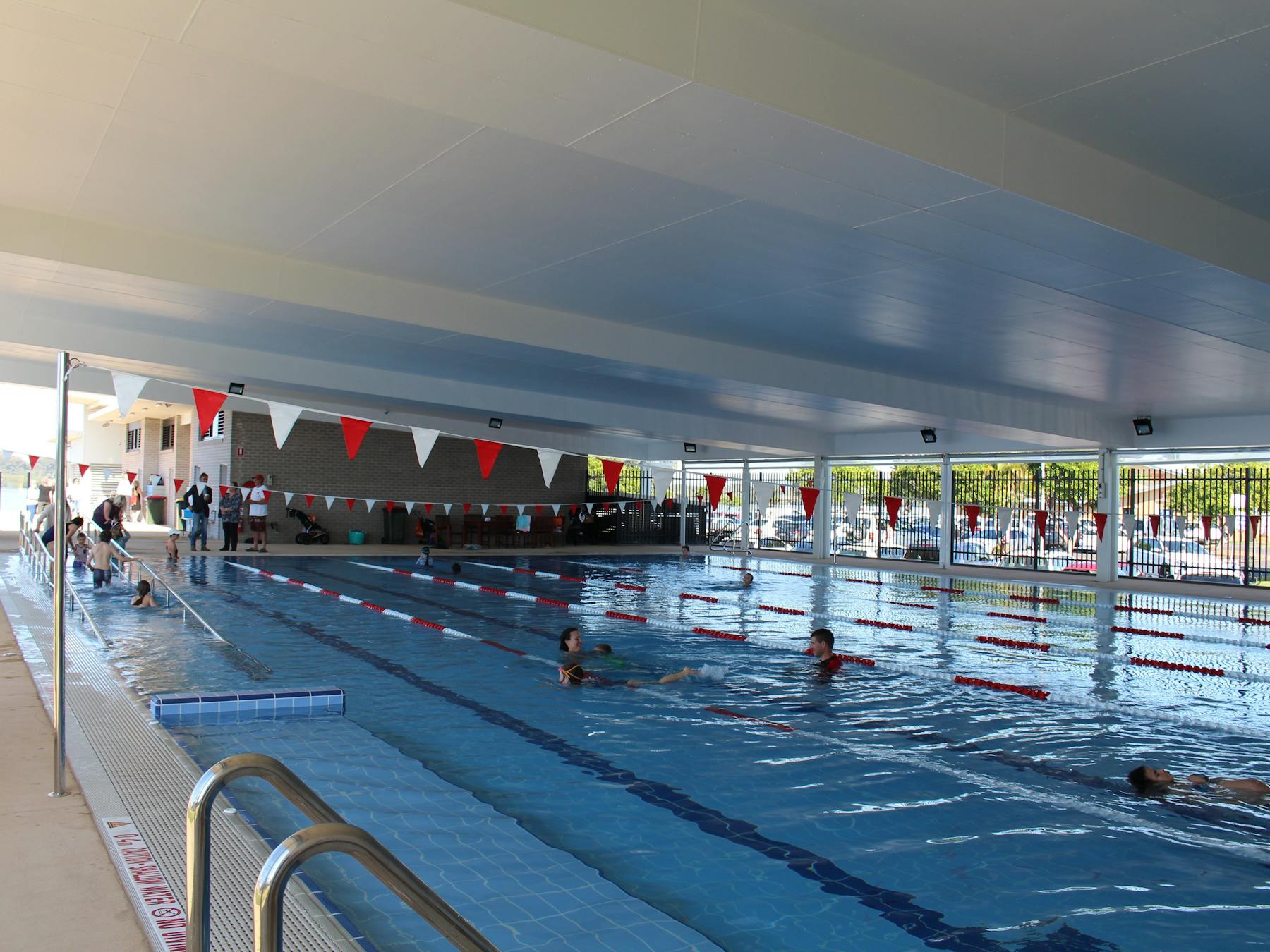 25 metre heated pool