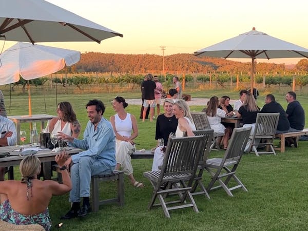 Sundowners at Yeates Wines